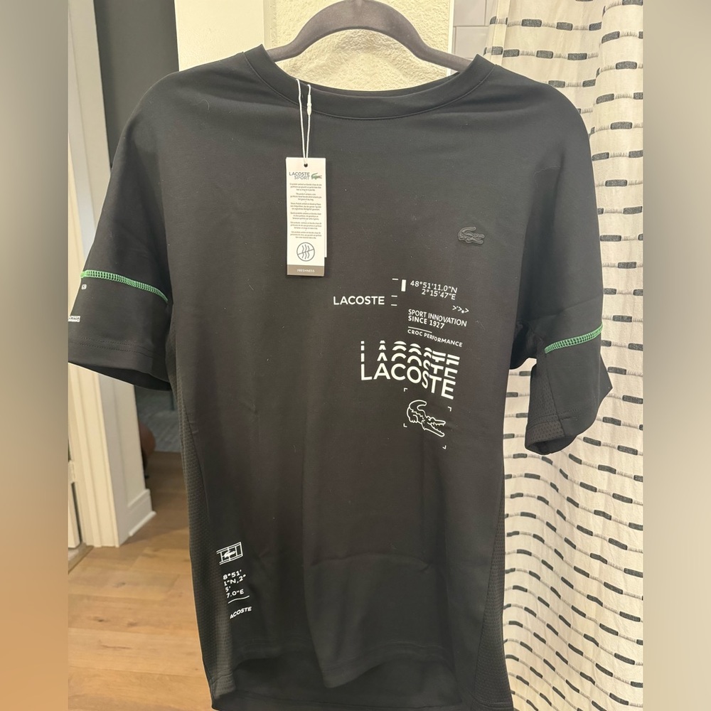 Brand new Lacoste sports shirt.